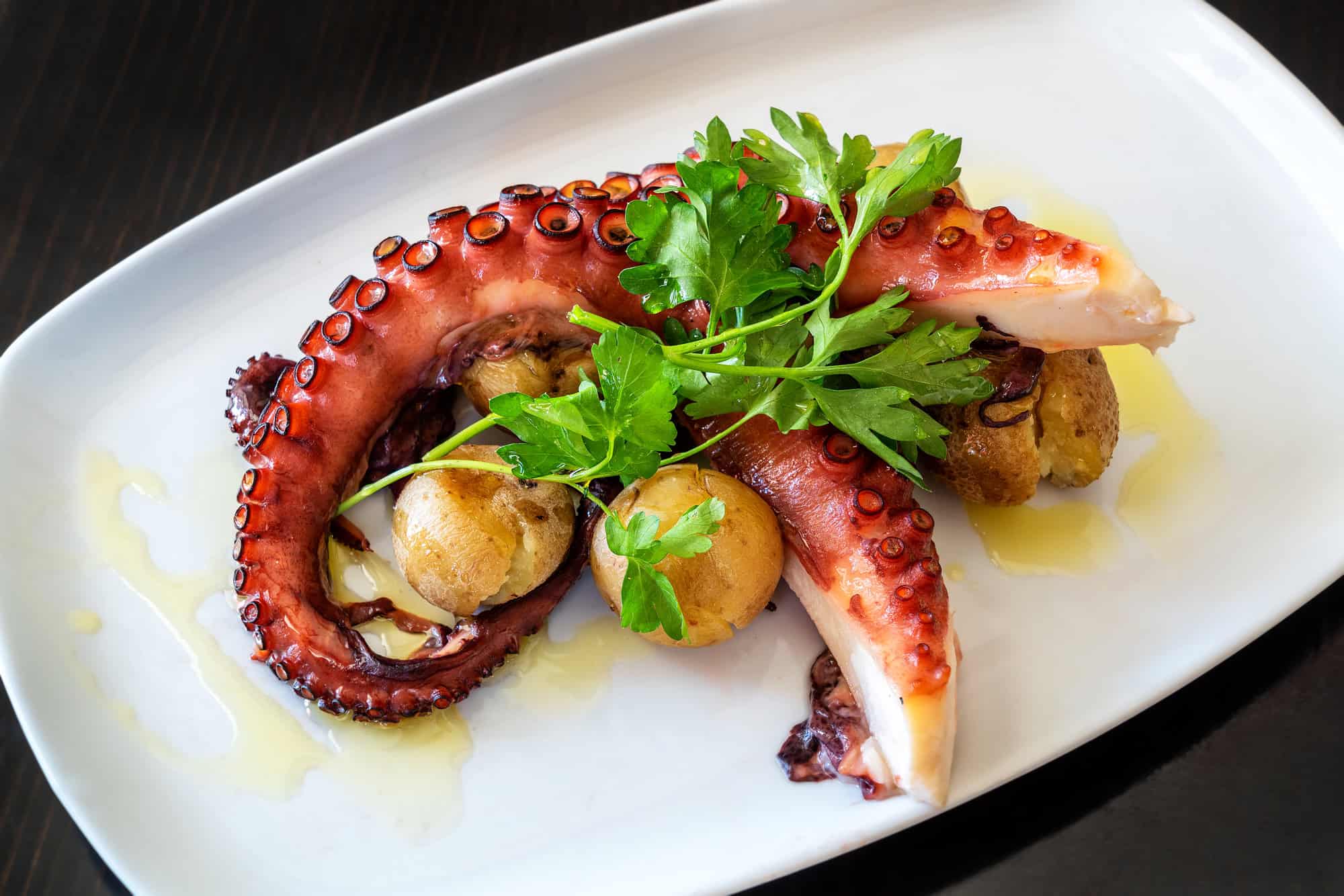 7 All-Inclusive Dining Mistakes Everyone Makes (And How To Avoid Them) 7 Boiled octopus tentacles