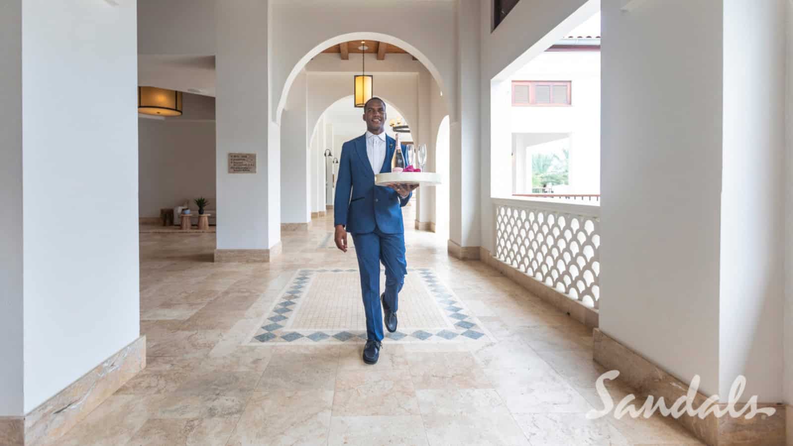 Butler Service at Sandals