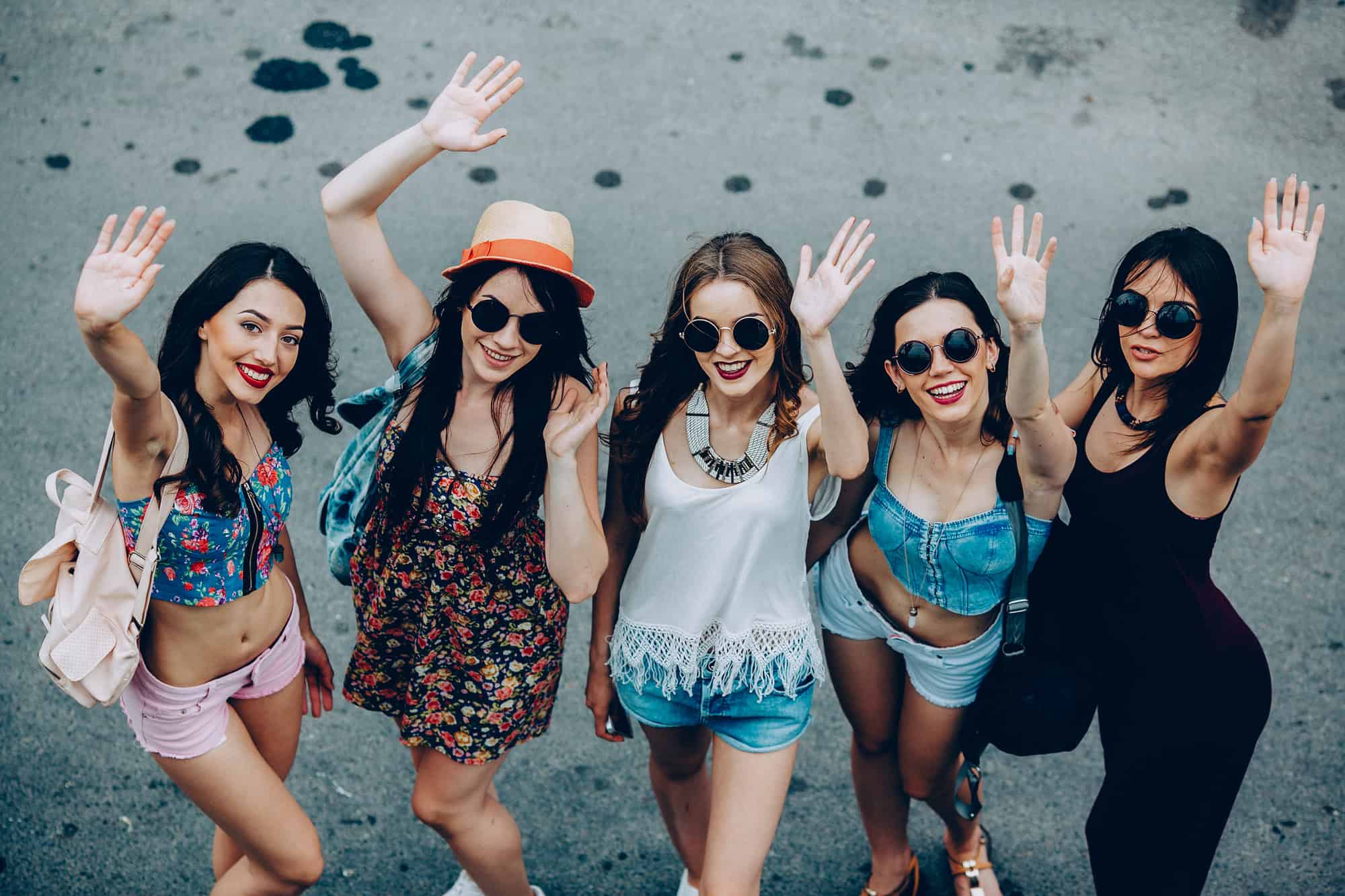 Master Packing for Paradise With These 15 Tips 1 Five beautiful young girls
