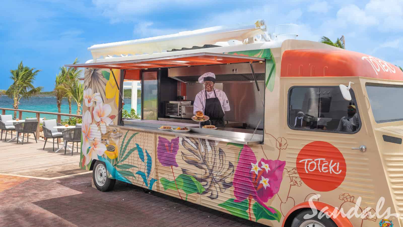 Food Truck at Sandals Royal Curacao