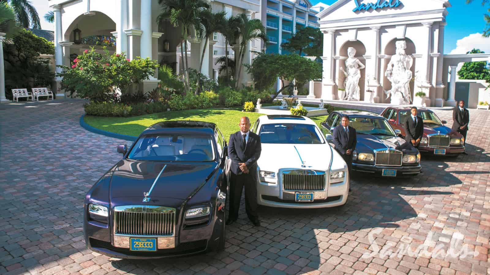 Rolls-Royce at Sandals