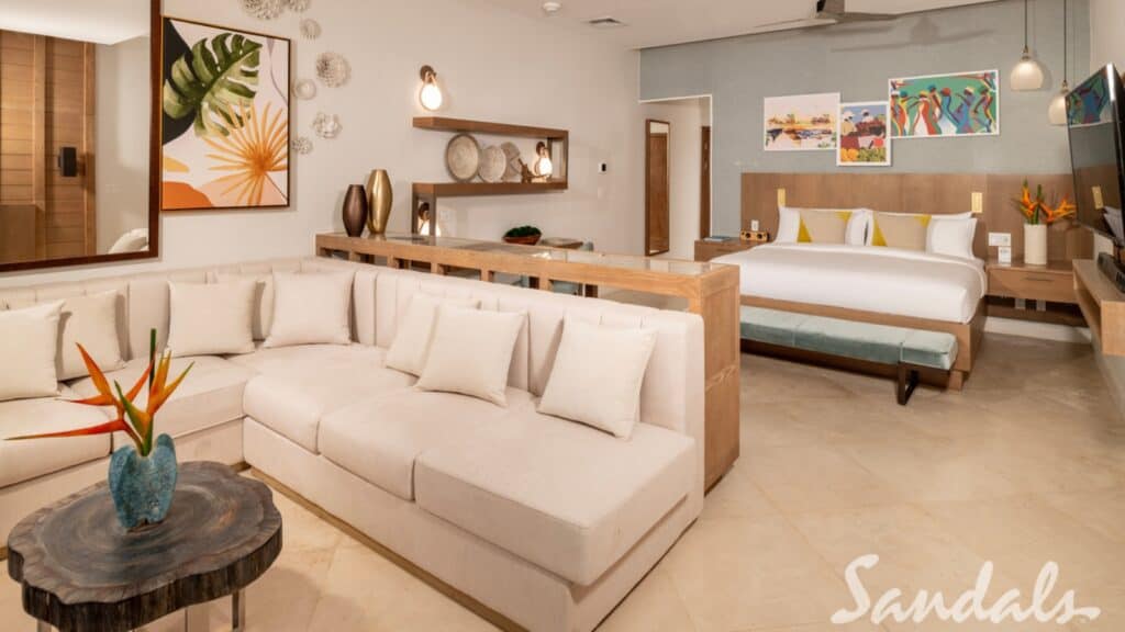 Cruise vs All-Inclusive Resort for Honeymoon Bliss: A Guide 14 Tufa Terrace One Bedroom Skypool Butler Suite at Sandals Dunn’s River