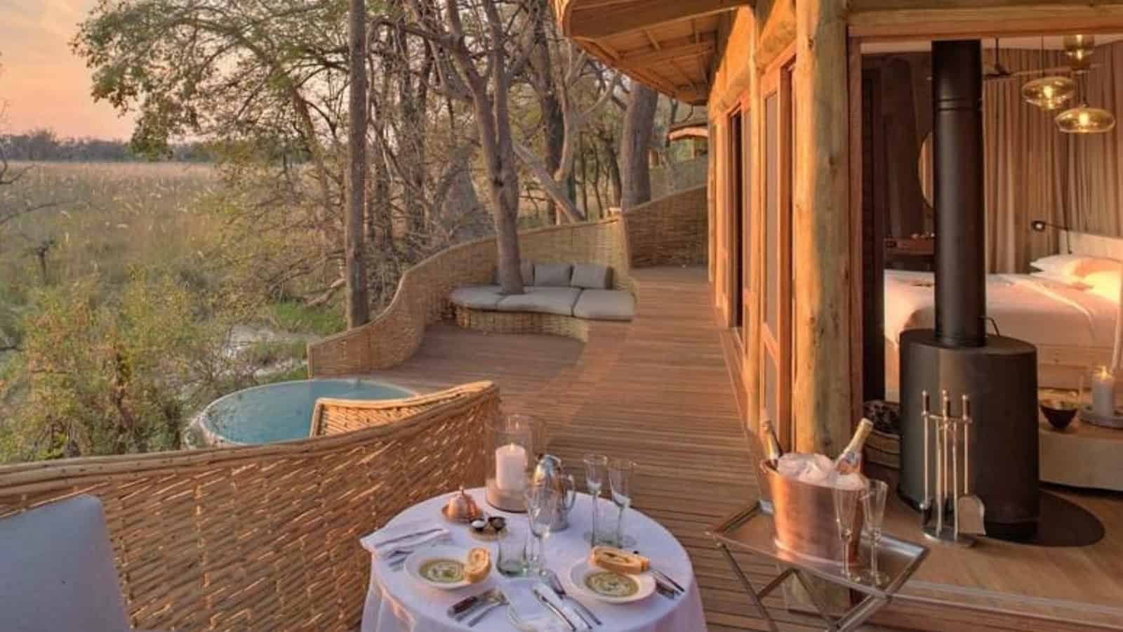 andBeyond Sandibe Okavango Safari Lodge