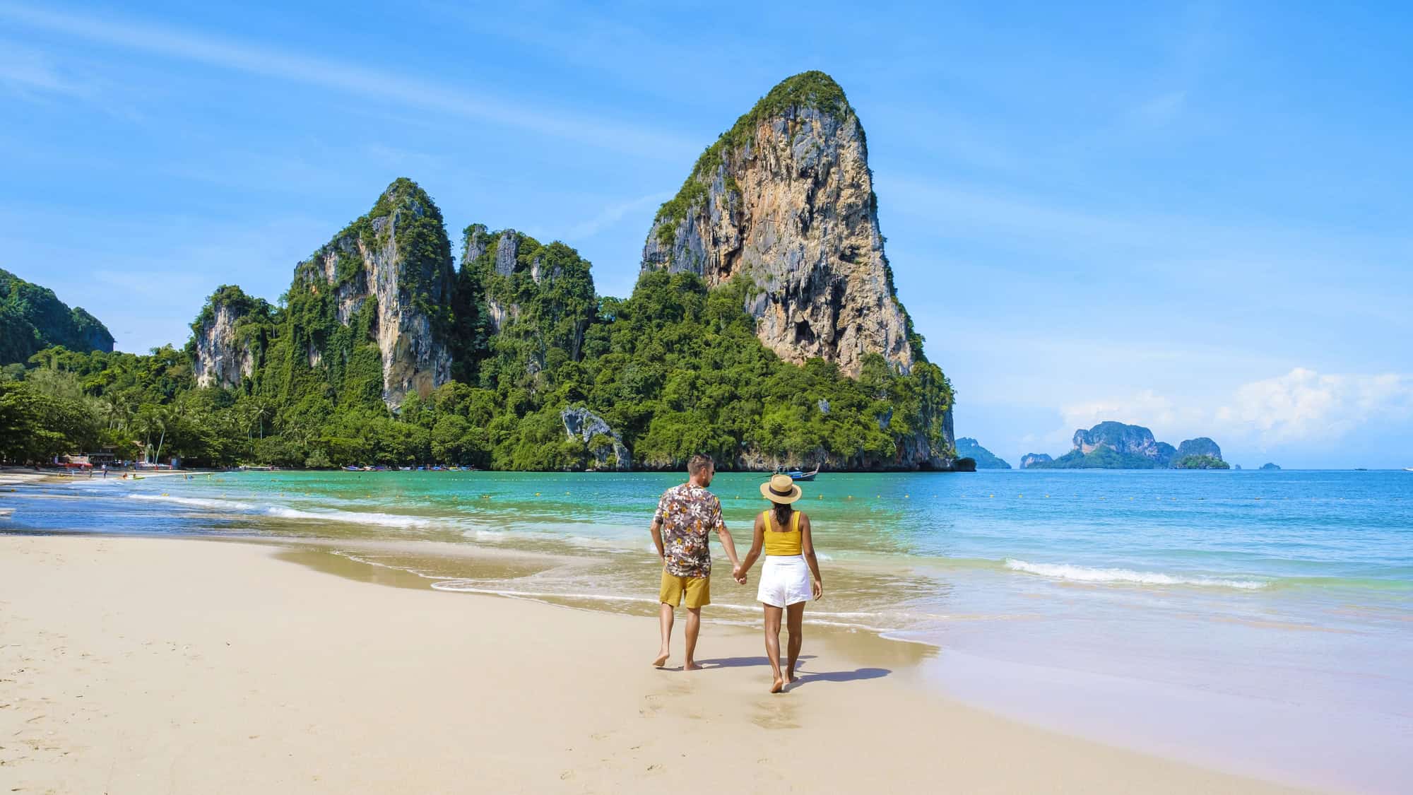 Railay Beach Krabi Thailand