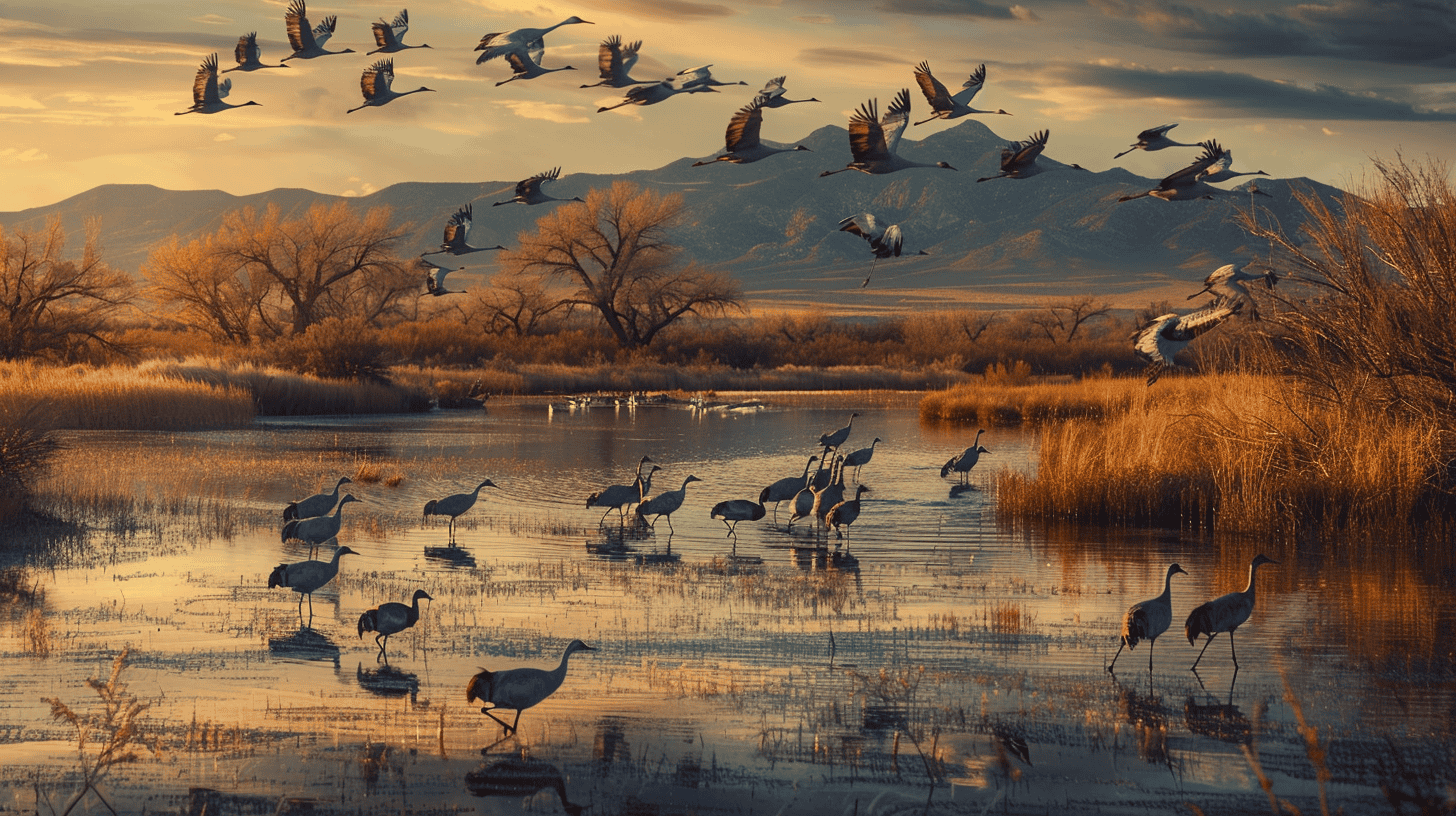 15 Best Places to See Wildlife in the USA 12 Bosque del Apache National Wildlife Refuge, New Mexico