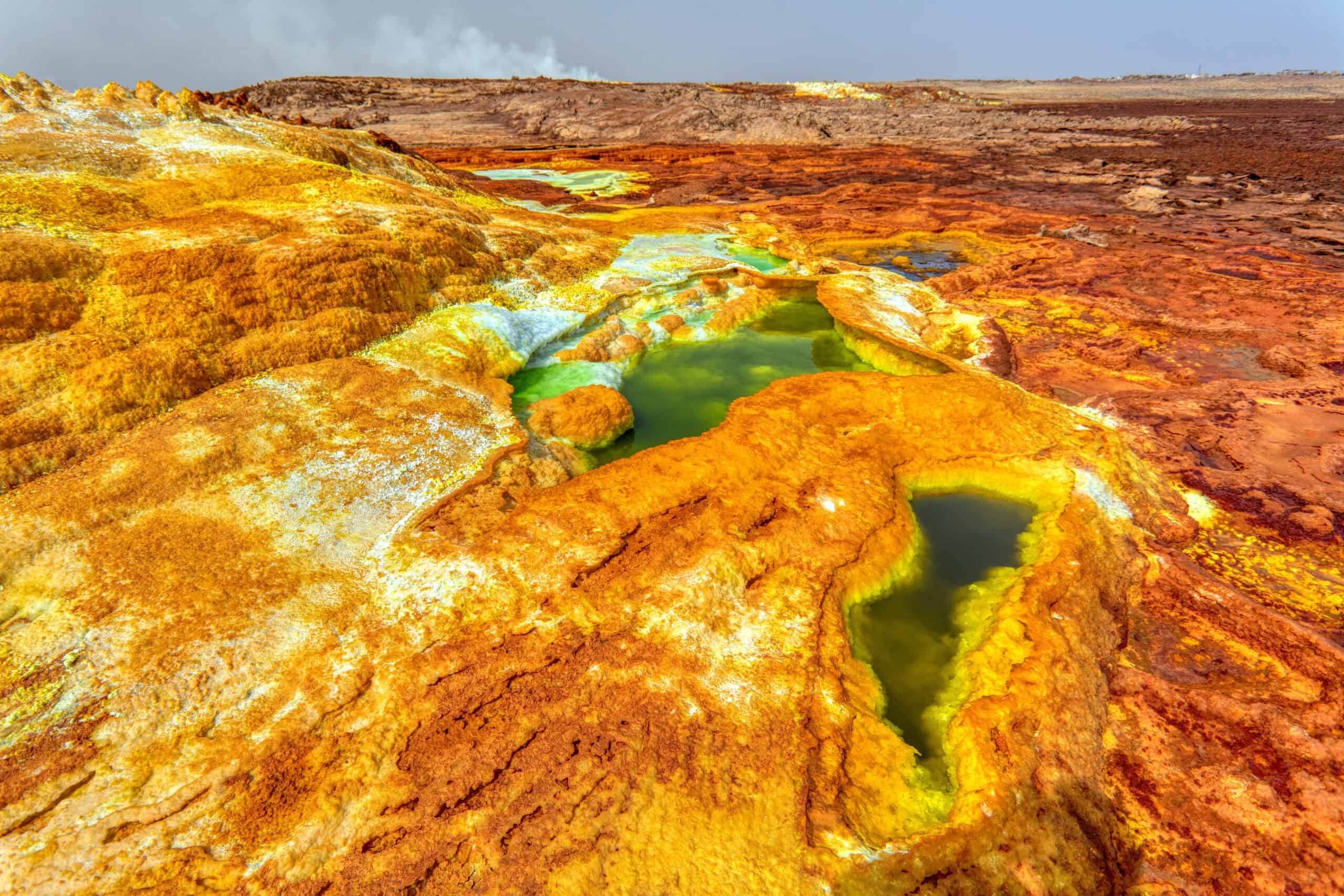 10 Most Dangerous Places to Visit That Are Surprisingly Beautiful 1 Danakil Depression, Ethiopia