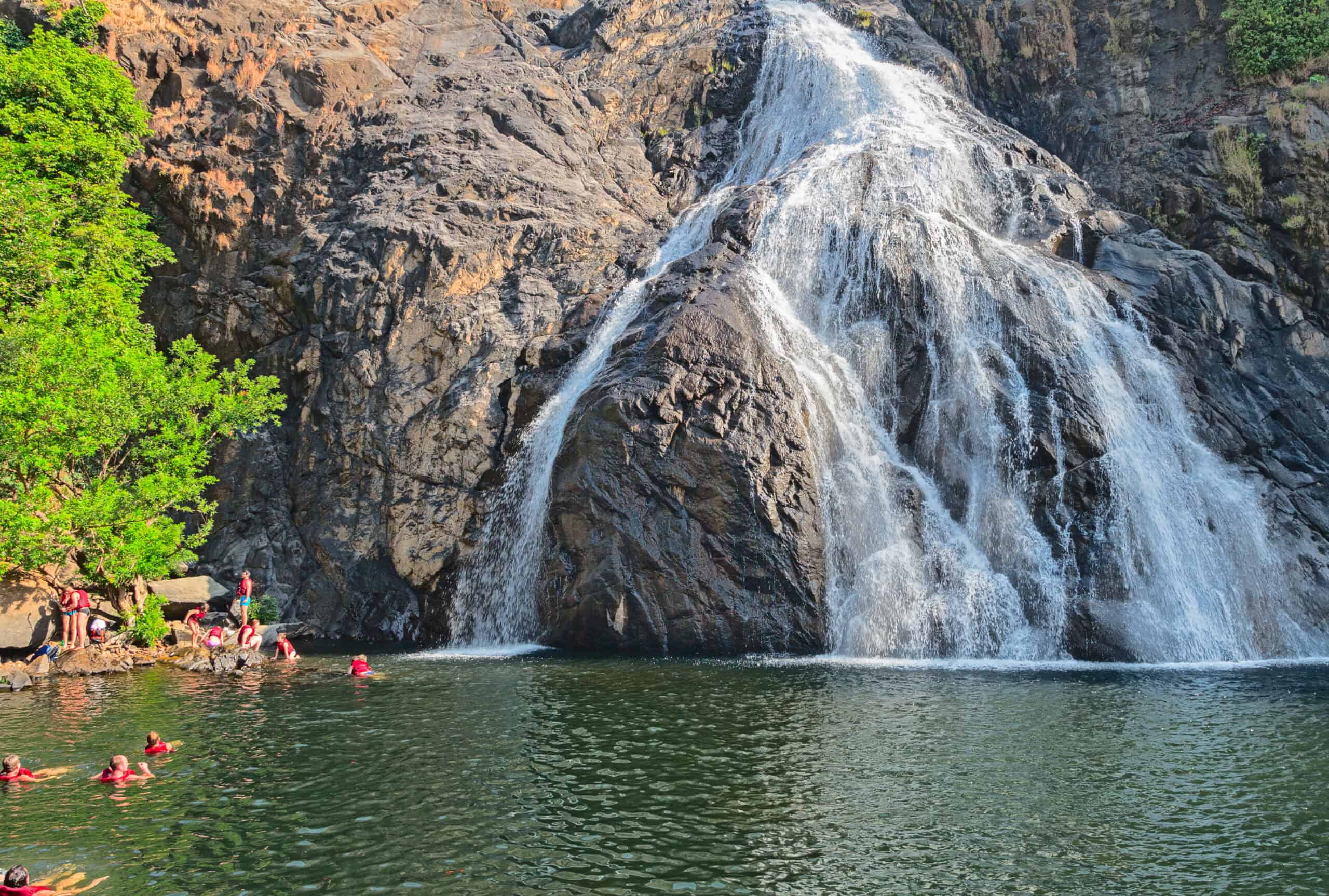 12 Incredible Waterfalls to Chase This Summer 9 Dudhsagar Falls, India