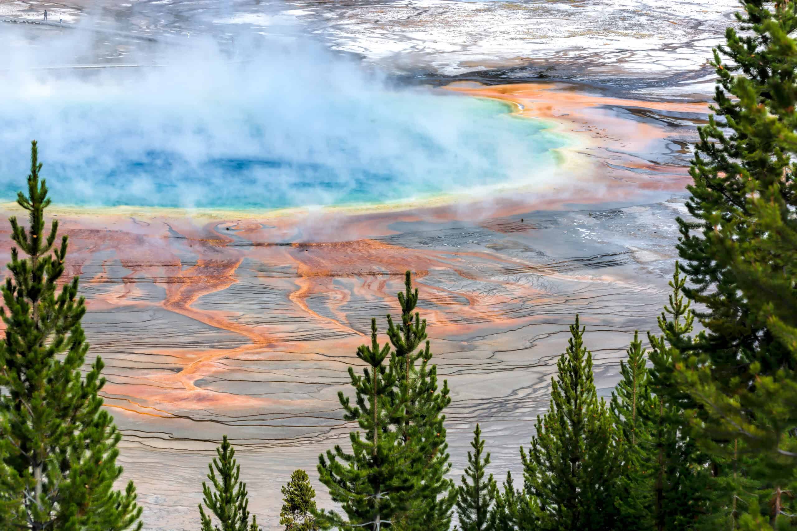 Skip Space Tourism - These 10 U.S. Destinations Are Already Out Of This World 9 Grand Prismatic Spring scaled