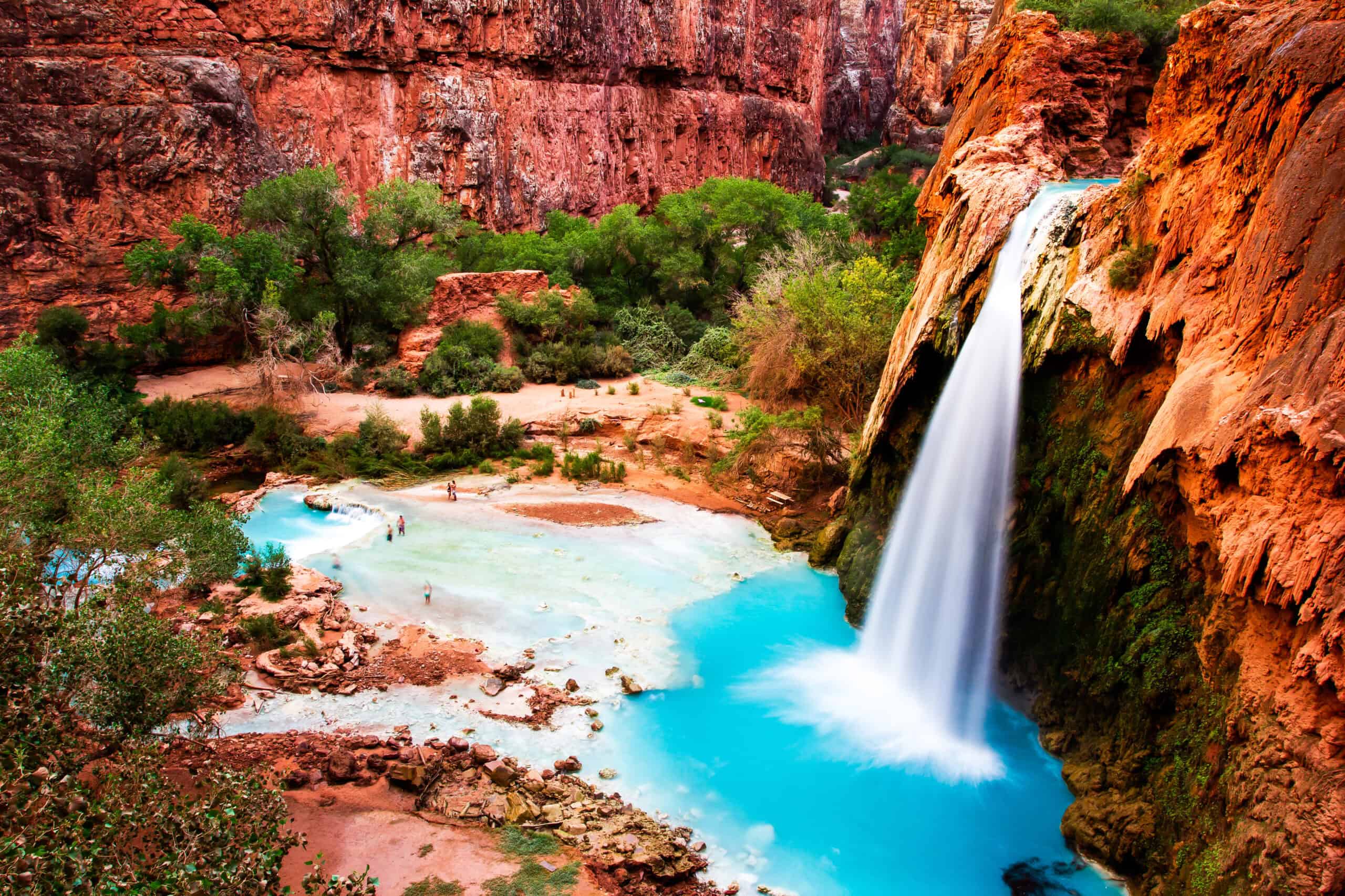 12 Incredible Waterfalls to Chase This Summer 2 Havasu Falls, Arizona, USA