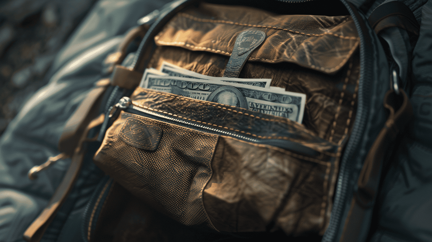 30 Essential Summer Travel Hacks Everyone Should Know 24 backpack with money