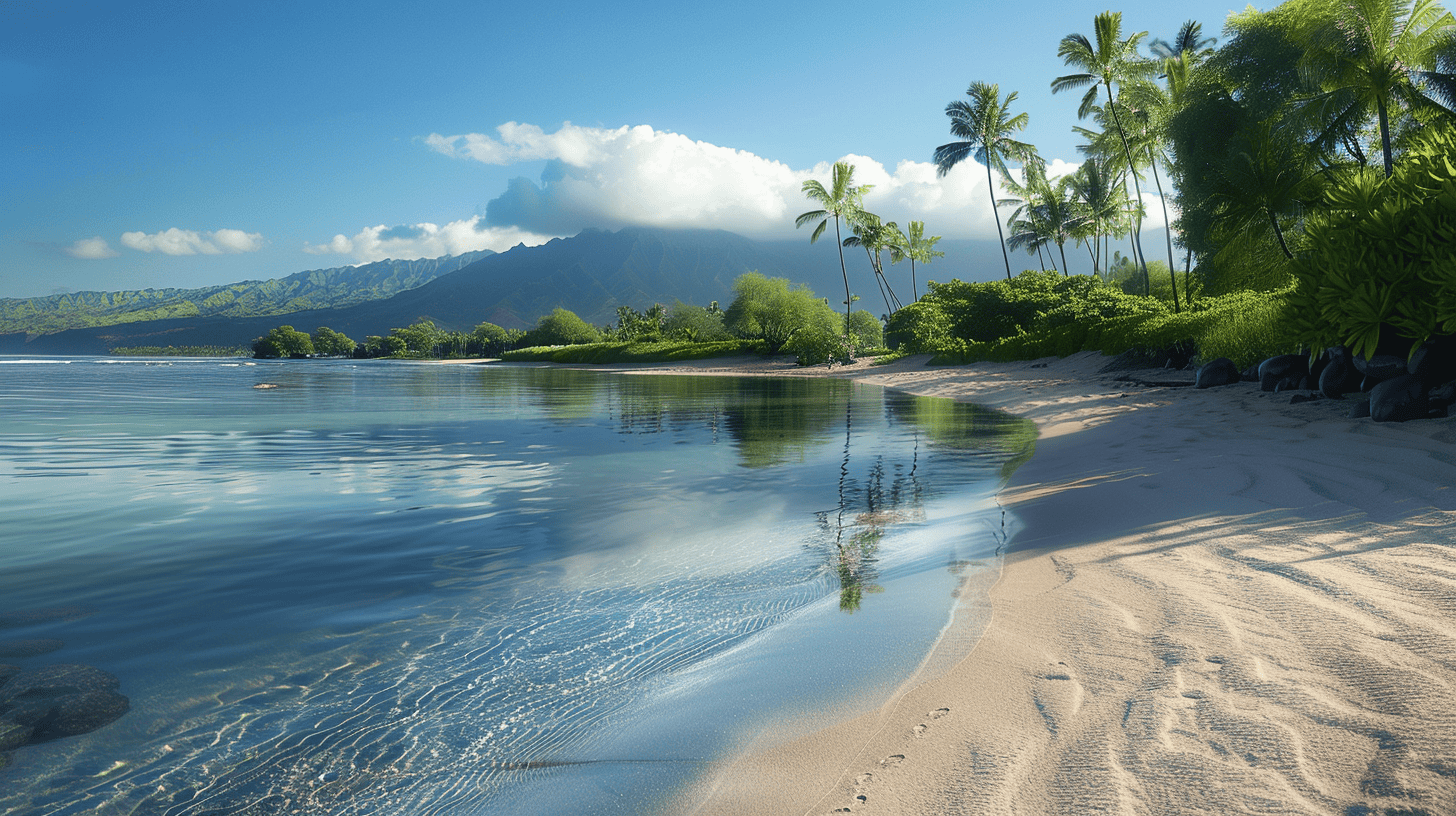 Kauna’oa Bay, Hawaii, USA