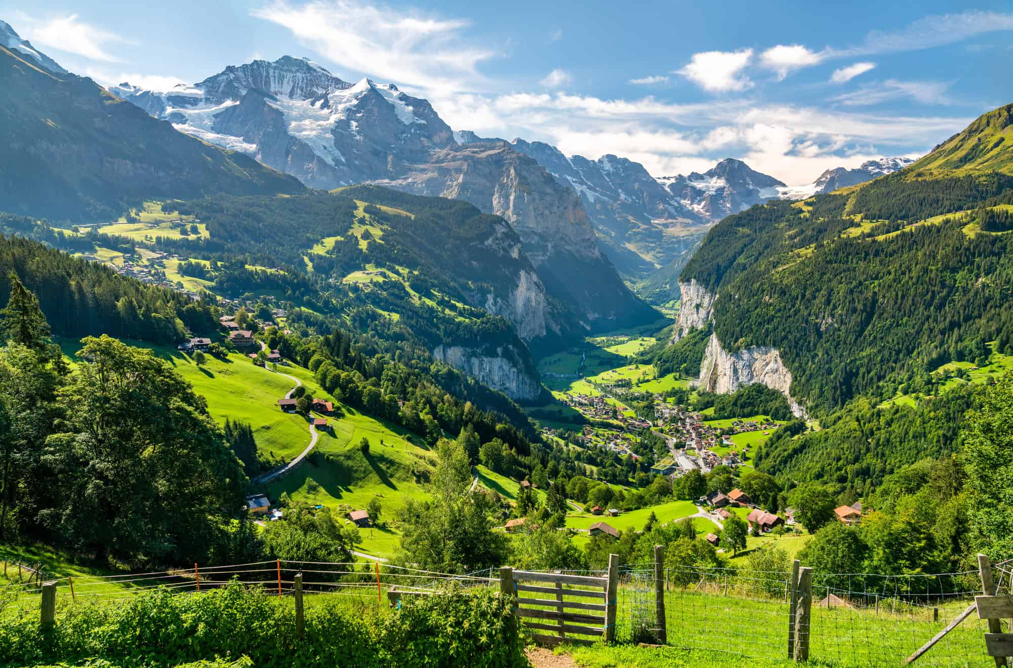 12 Breathtaking Mountain Retreats to Cool Off This Summer 2 Lauterbrunnen, Switzerland
