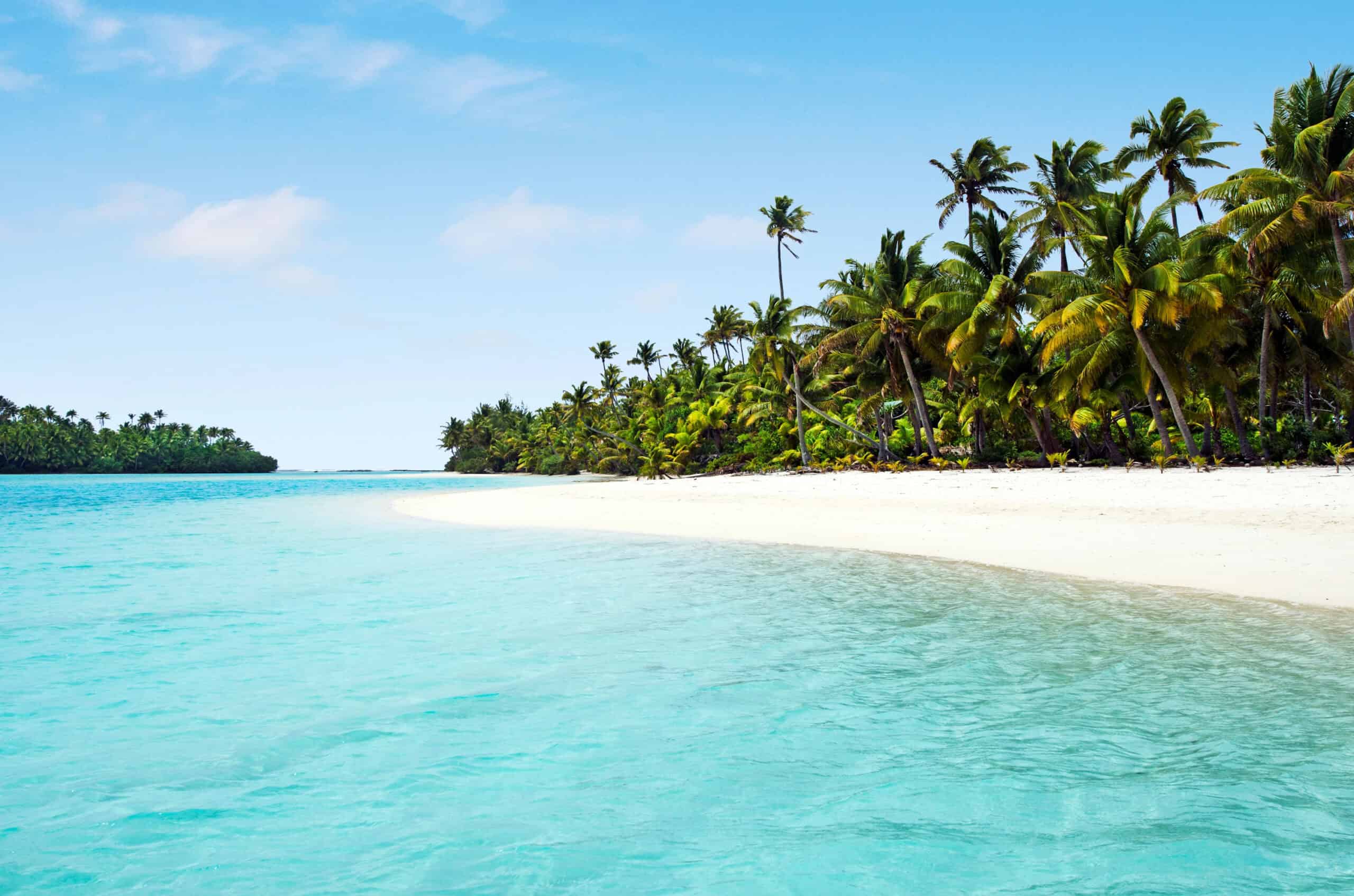 20 Hidden Beaches With the Bluest Waters You Won’t Believe Exist 12 One Foot Island Beach, Aitutaki, Cook Islands