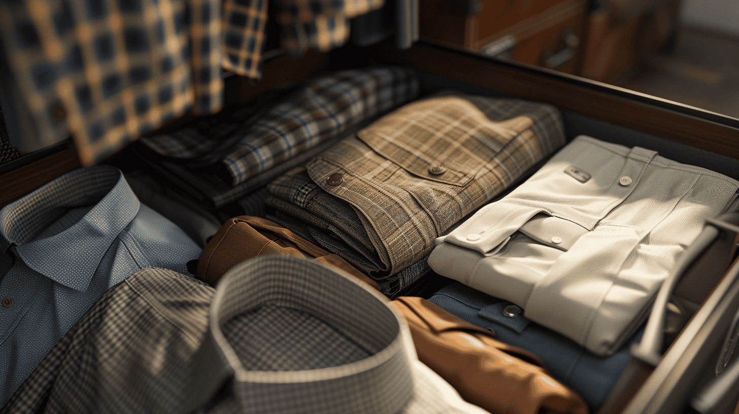 13 Packing Hacks Every Traveler Should Master 6 clothes in a suitcase close-up