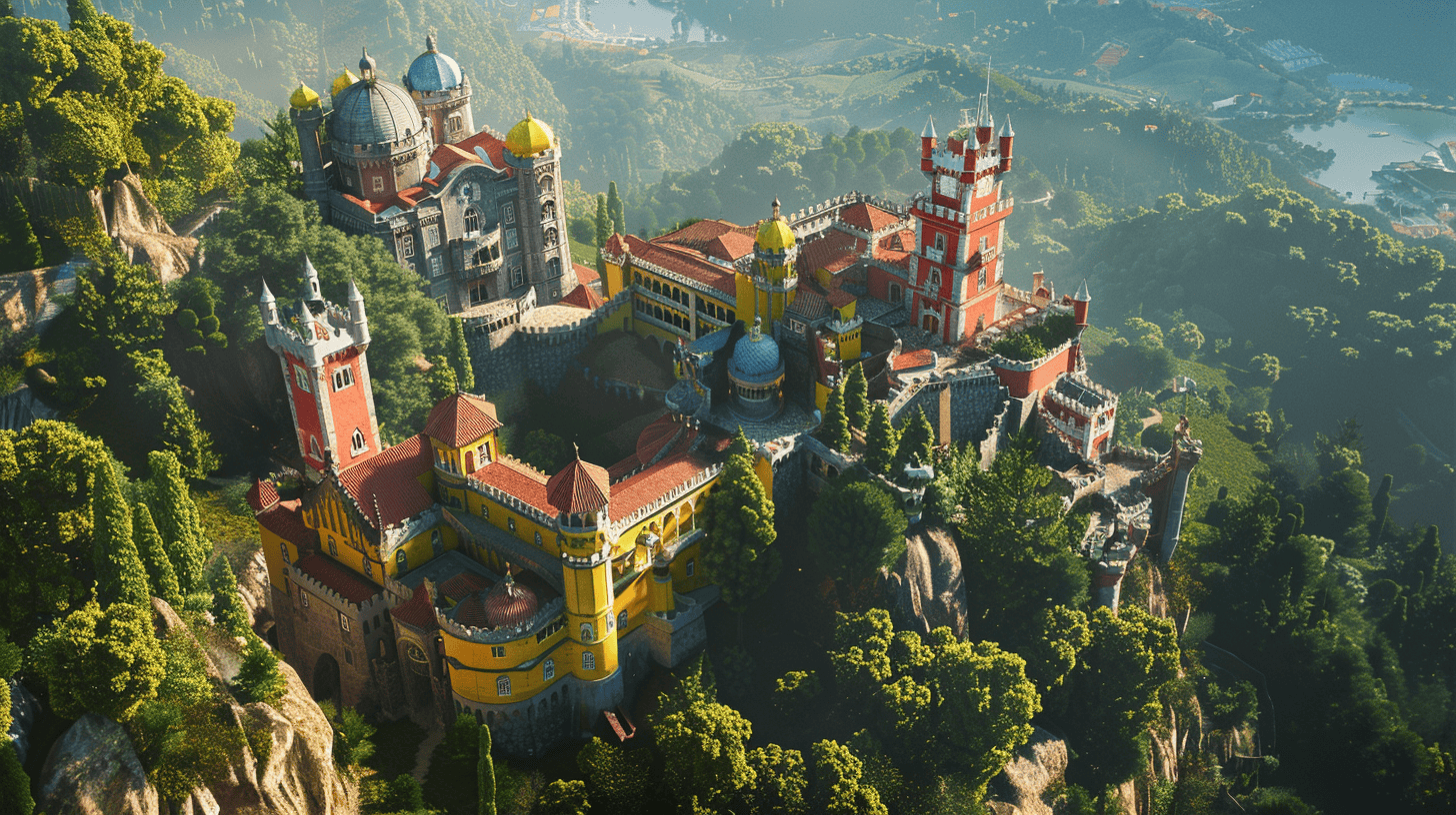 15 Castles in Europe That Will Make You Feel Like Royalty 7 Pena Palace, Portugal
