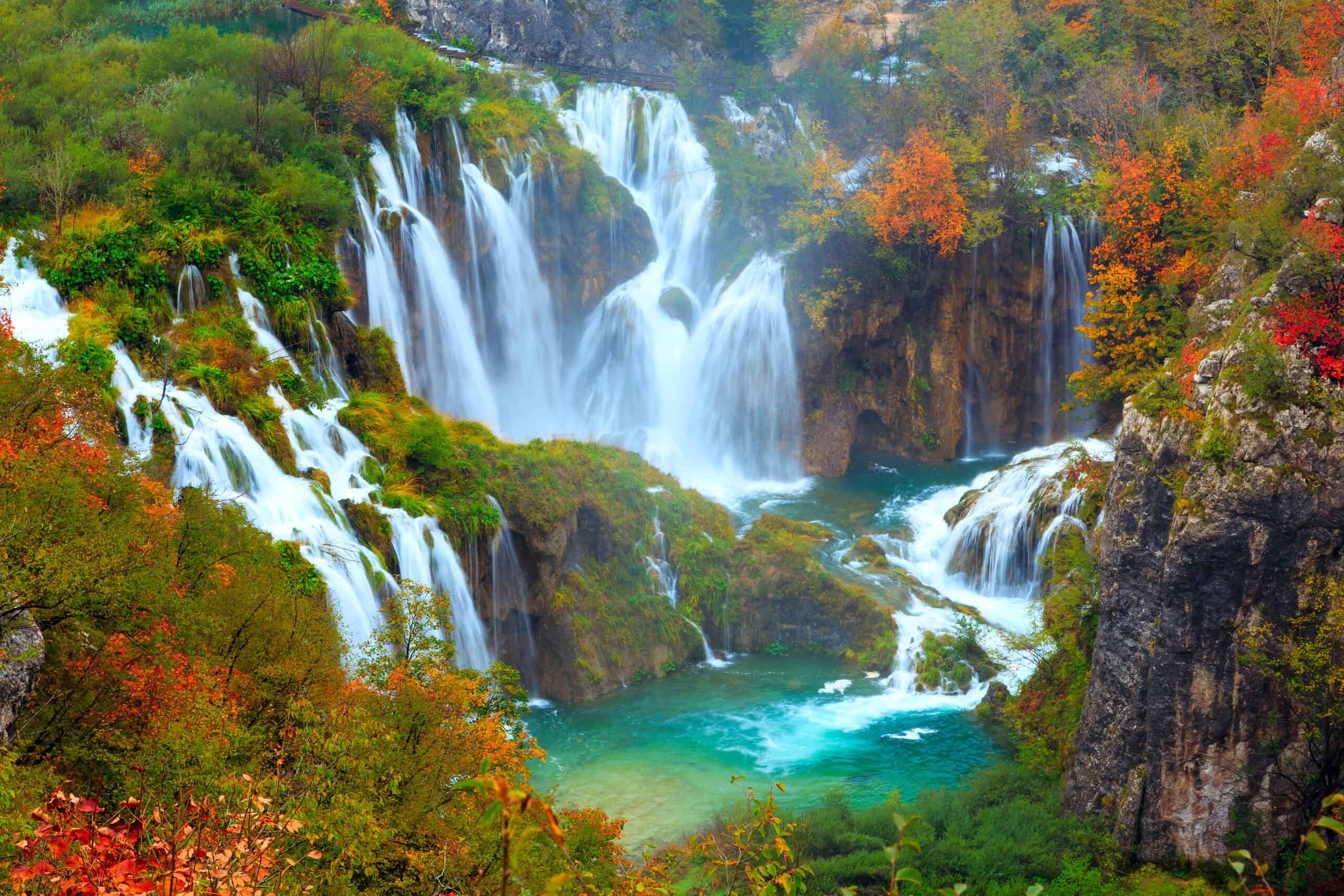 12 Incredible Waterfalls to Chase This Summer 3 Plitvice Lakes Waterfalls, Croatia