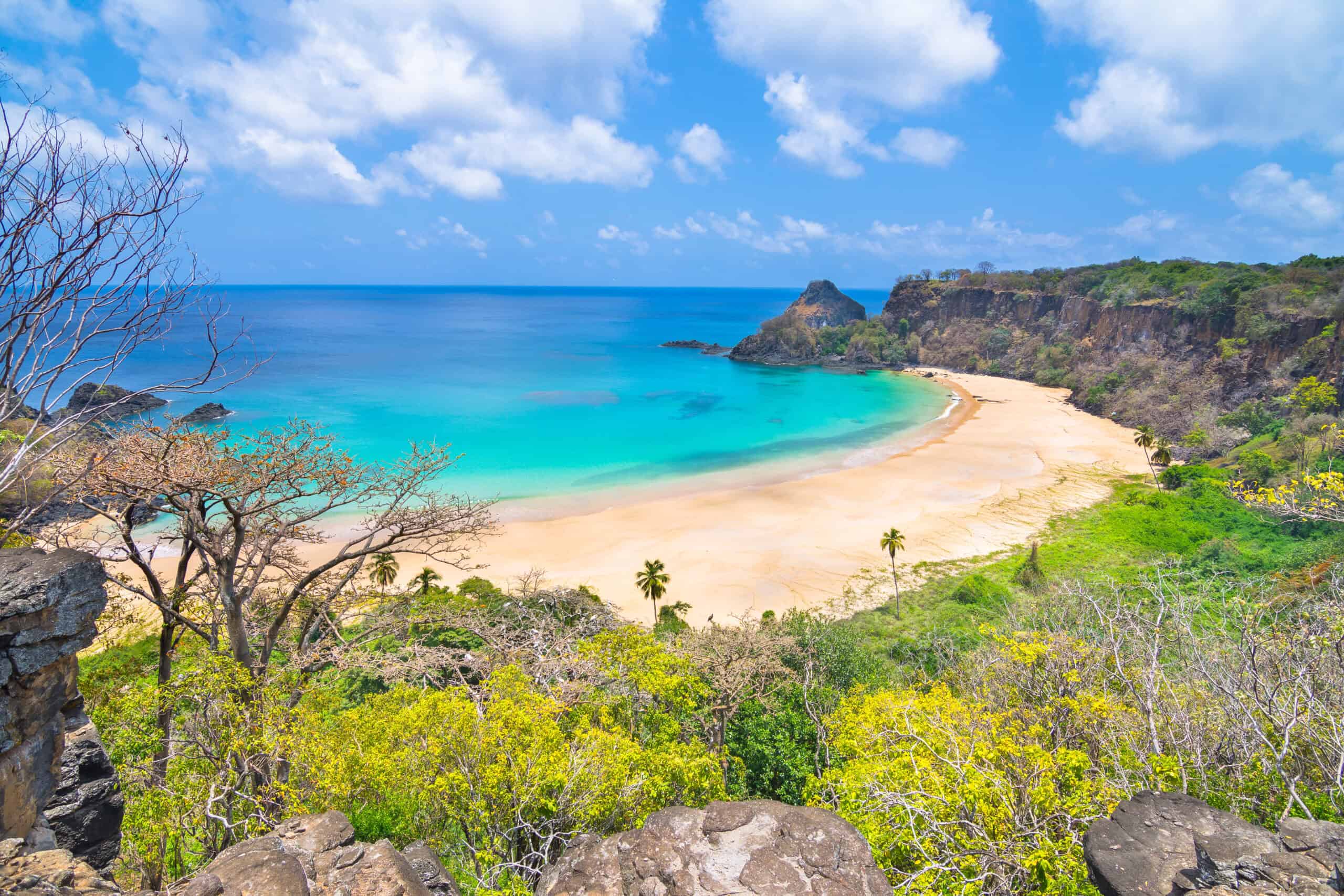 20 Hidden Beaches With the Bluest Waters You Won’t Believe Exist 10 Praia do Sancho, Fernando de Noronha, Brazil