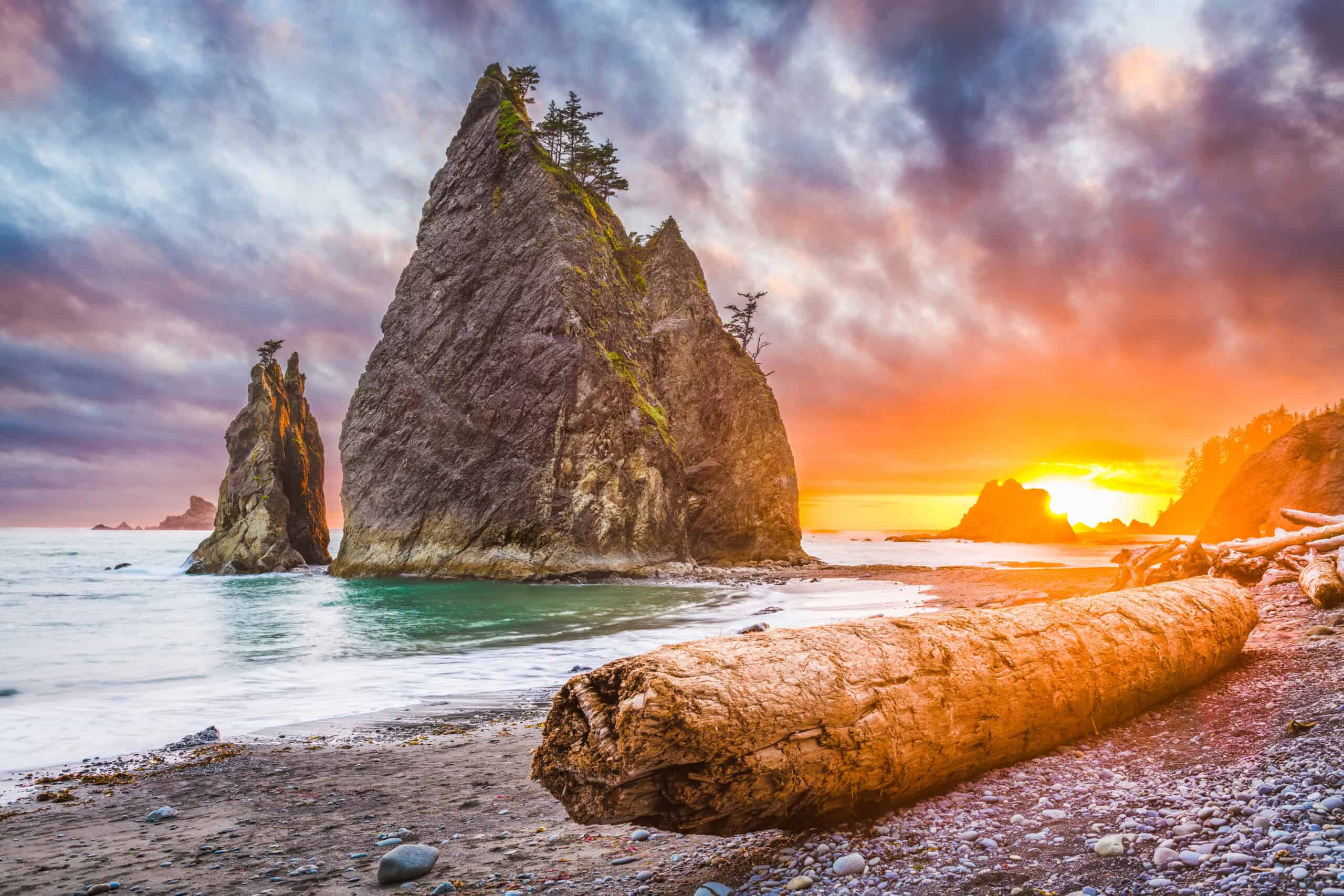 Escape the Crowds: 15 Lesser-Known U.S. Beaches Worth Visiting 12 Rialto Beach, Washington