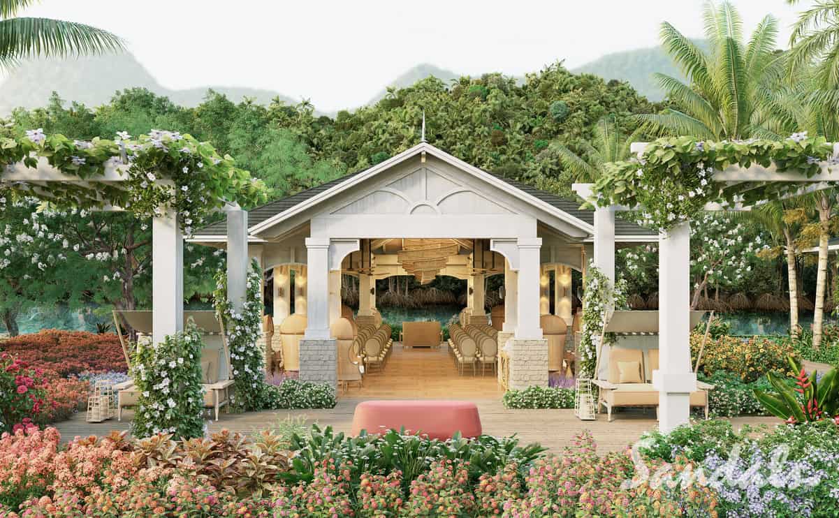 Here’s How Much Money People Spend on Destination Weddings at All-inclusive Resorts 1 Riverside Pavilion