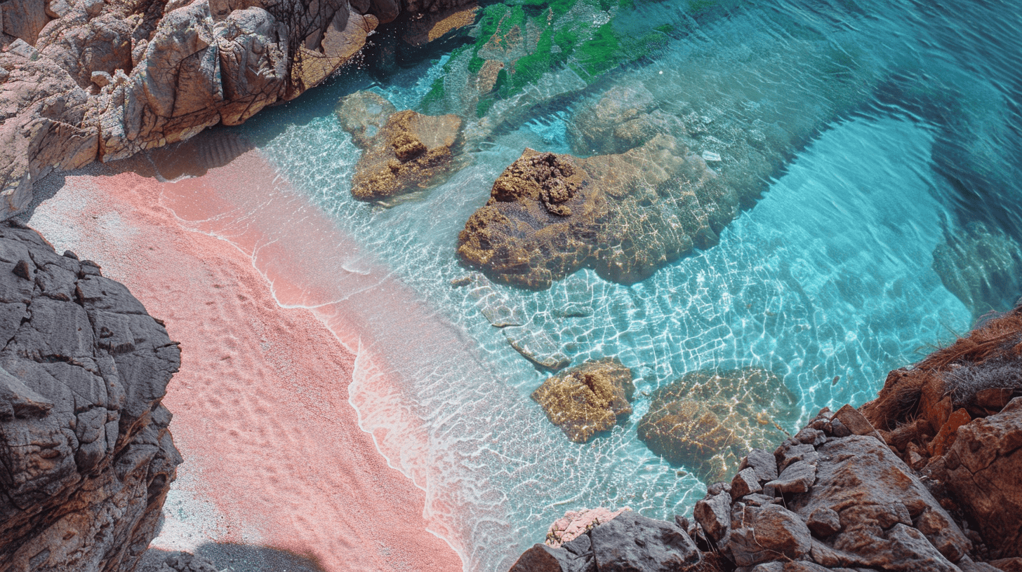 20 Hidden Beaches With the Bluest Waters You Won’t Believe Exist 18 Spiaggia Rosa, Budelli, Italy