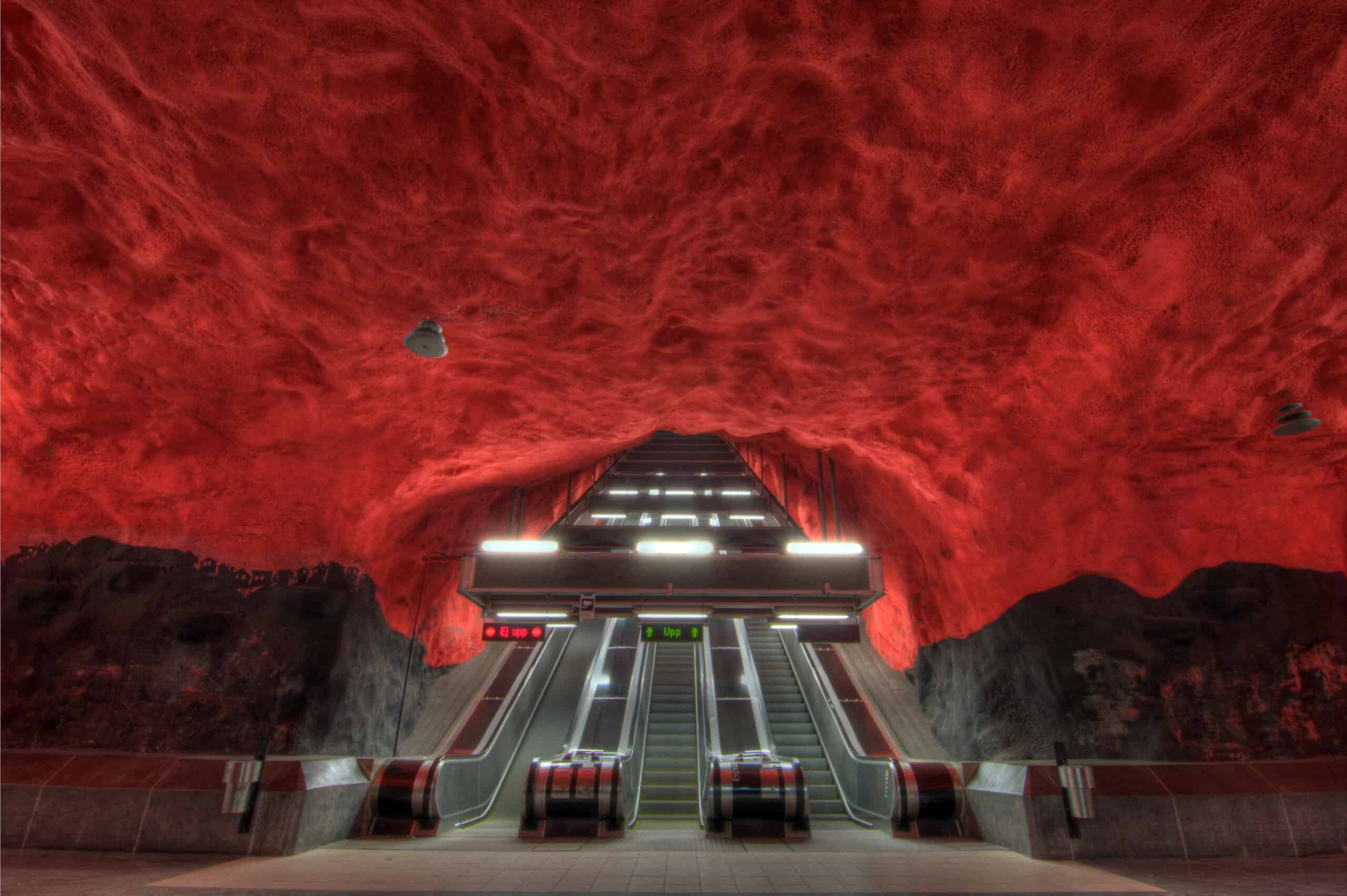 Stockholm Metro Art Gallery, Sweden
