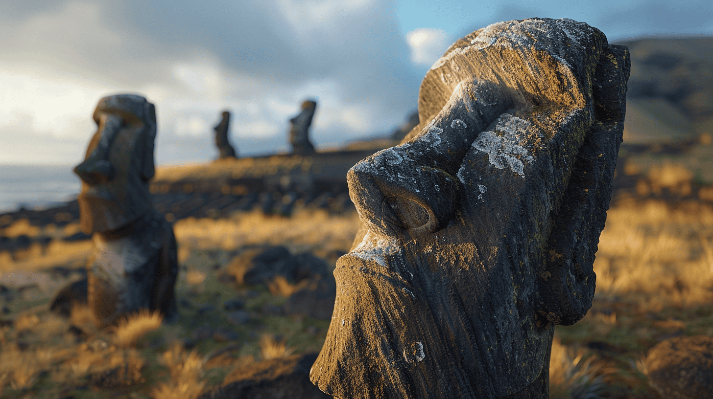 Follow the Legends: Exploring the World's Most Mythical Places 14 The Moai Statues of Easter Island, Chile