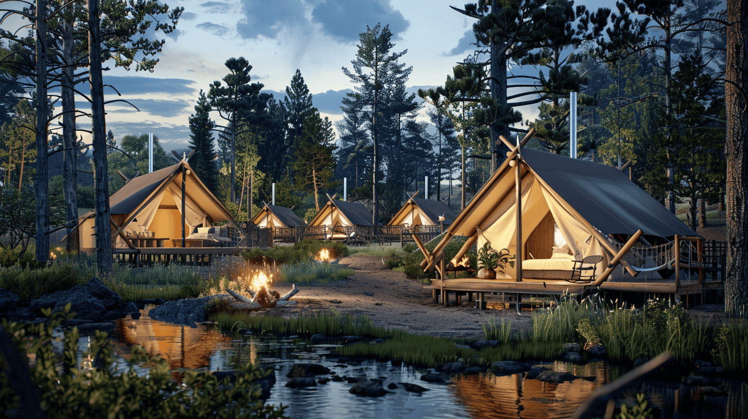 12 Best Glamping Spots in the U.S. for a Luxurious Outdoor Experience 5 The Resort at Paws Up – Montana