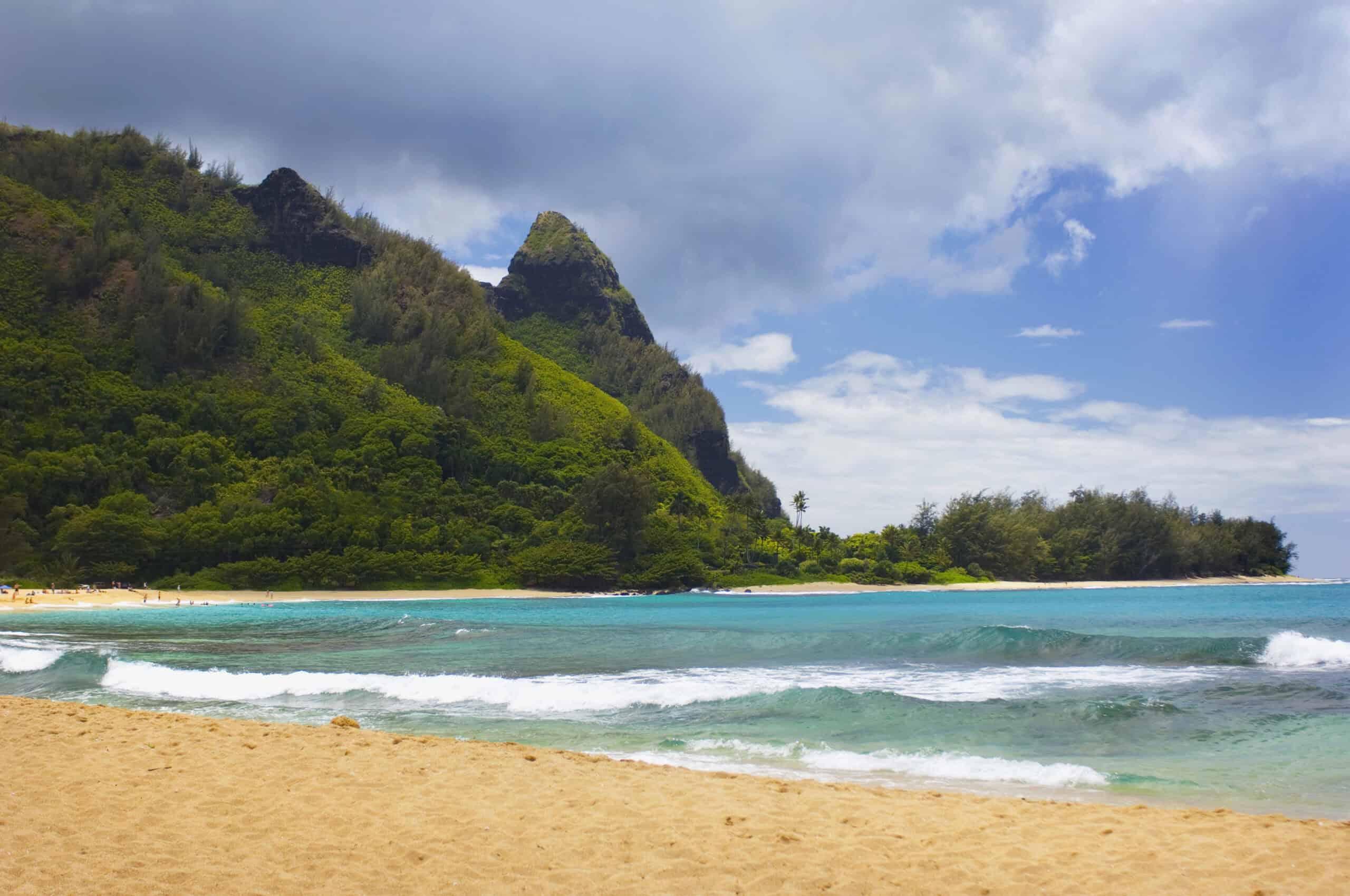 20 Hidden Beaches With the Bluest Waters You Won’t Believe Exist 19 Tunnels Beach, Kauai, Hawaii