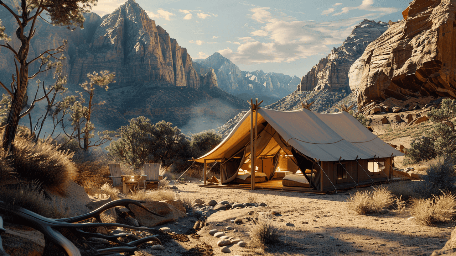 12 Best Glamping Spots in the U.S. for a Luxurious Outdoor Experience 1 Under Canvas Zion – Utah