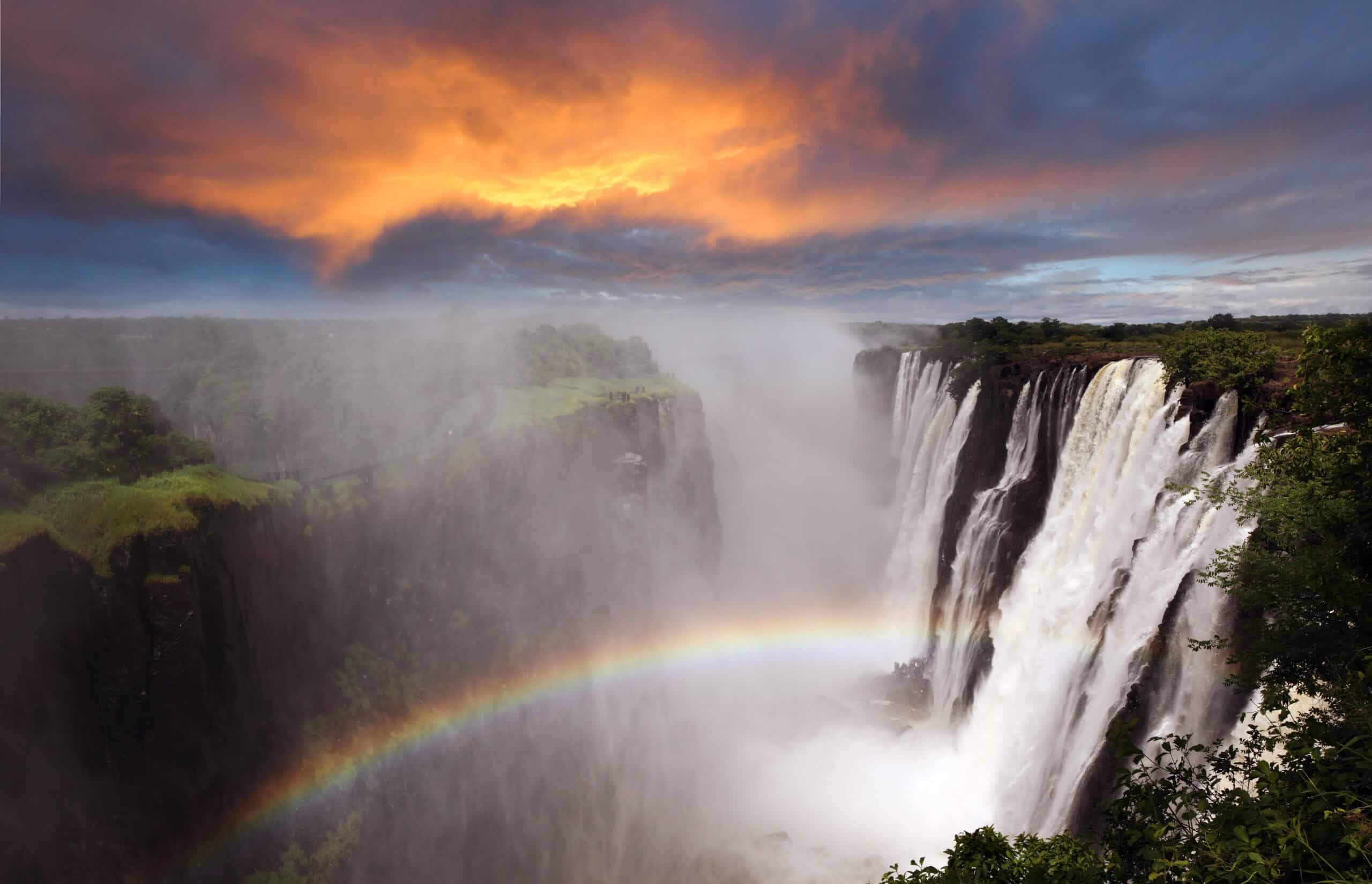 12 Incredible Waterfalls to Chase This Summer 11 Victoria Falls, Zambia/Zimbabwe