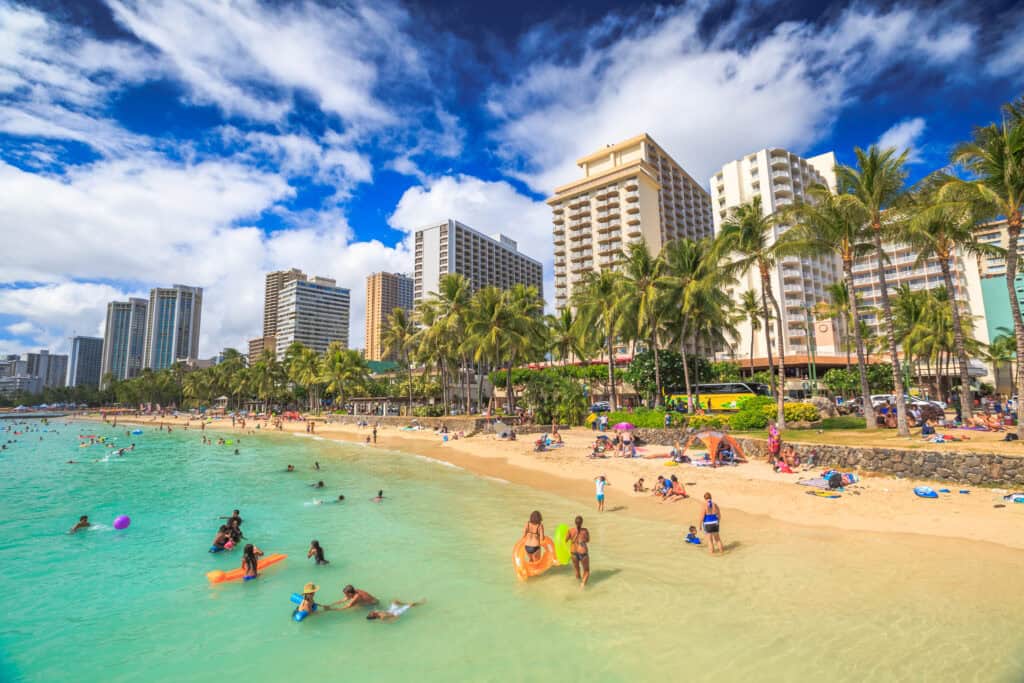 Waikiki Beach, Hawaii