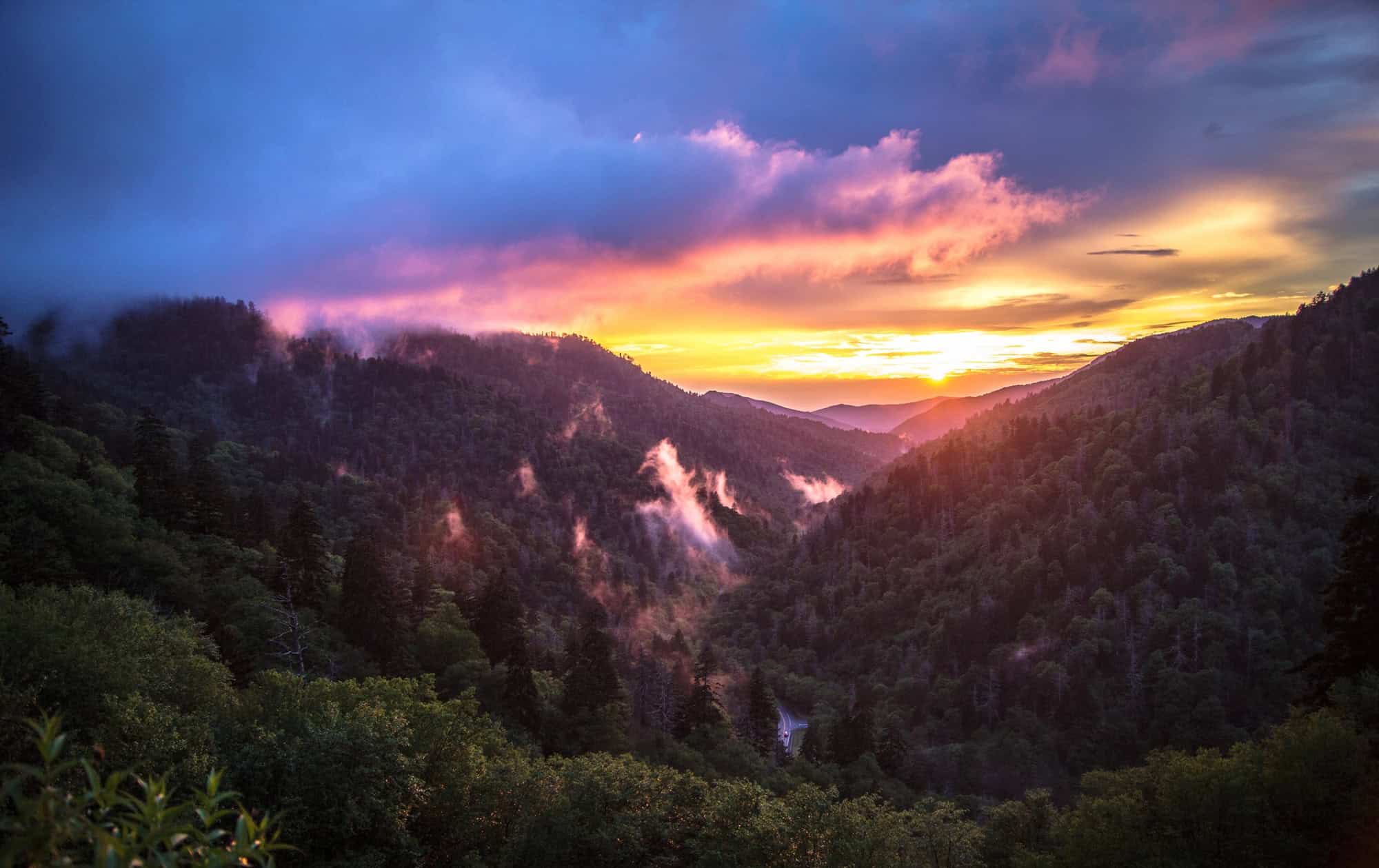From History to Adventure: Vacation Ideas in the Southern States for Every Traveler 2 The Great Smoky Mountains, Tennessee/North Carolina