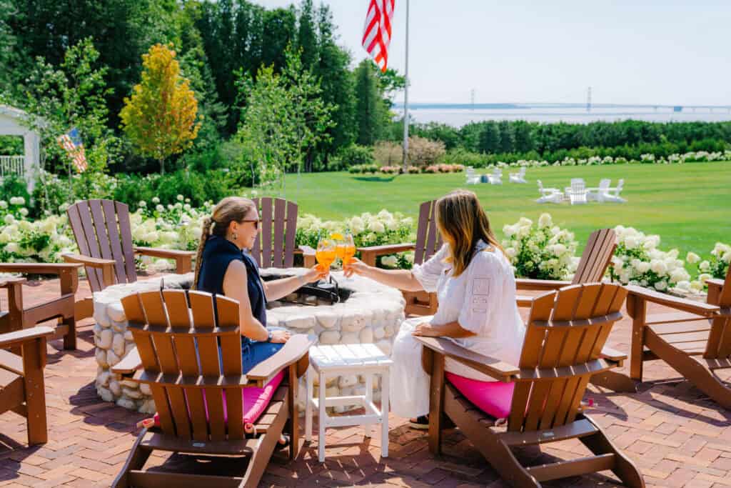 This Michigan Island Turns Into a Sea of Lilacs—Here’s the Most Peaceful Place to Stay 5 Stonecliffe Patio 5
