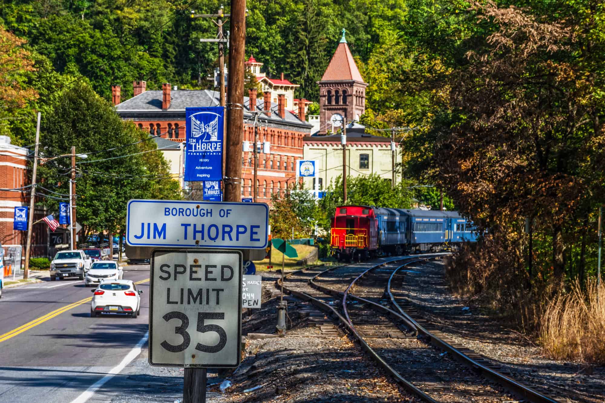 These Quirky American Towns Are Living History Books (No Admission Required) 3 Jim Thorpe PA