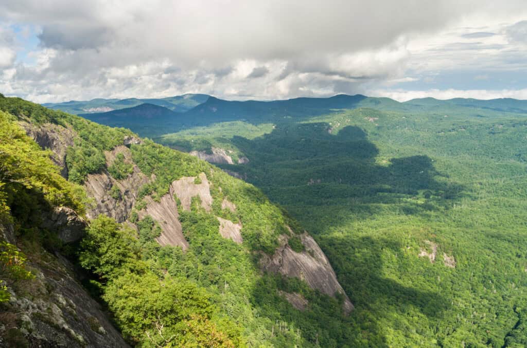 Move Over, New England: This Secret Southern Mountain Town Has Fall's Best Colors 2 Whiteside Mountain