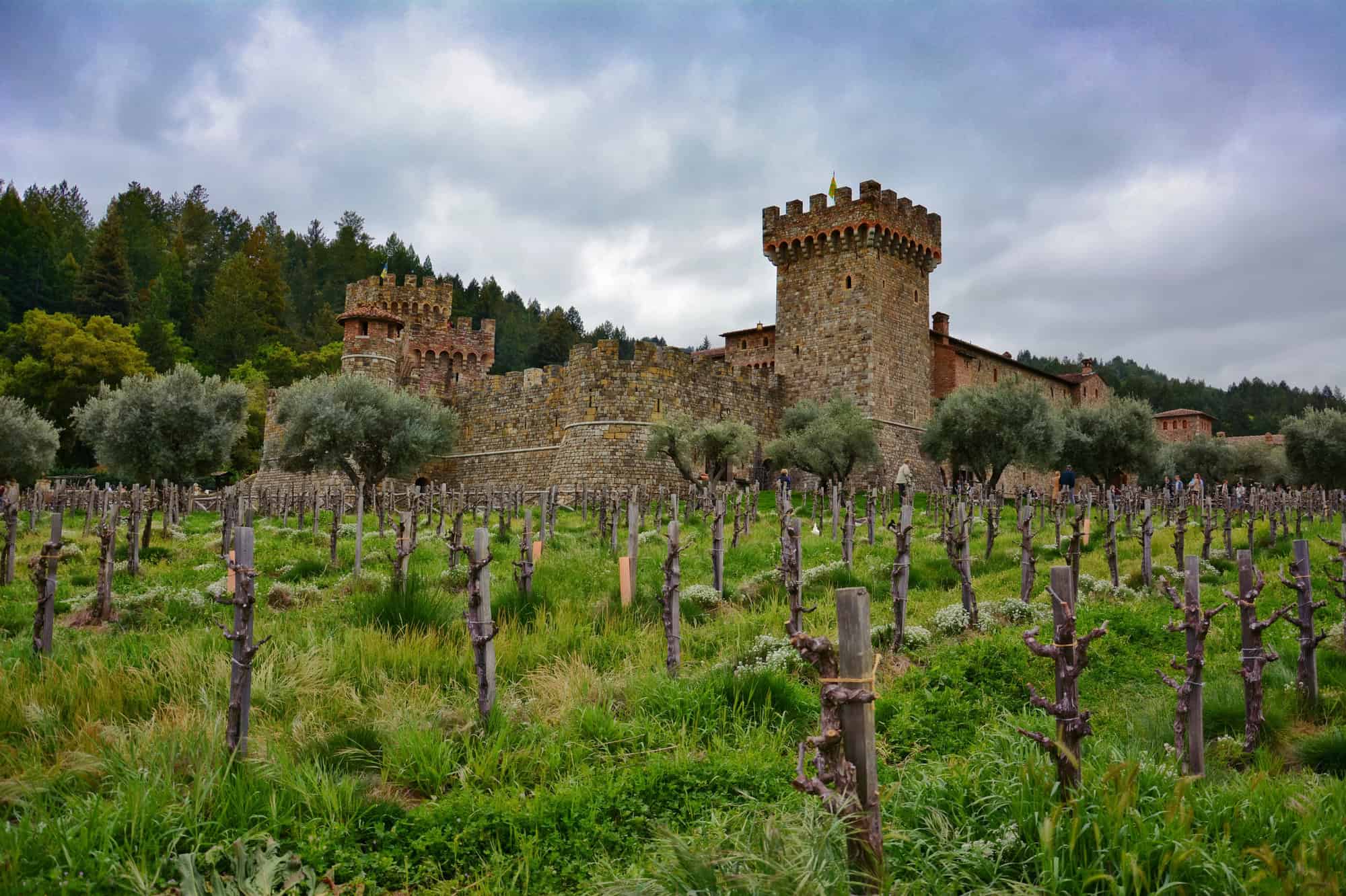 From Wine Country to New England: America's Most Jaw-Dropping Castles 9 Castello di Amorosa Calistoga California